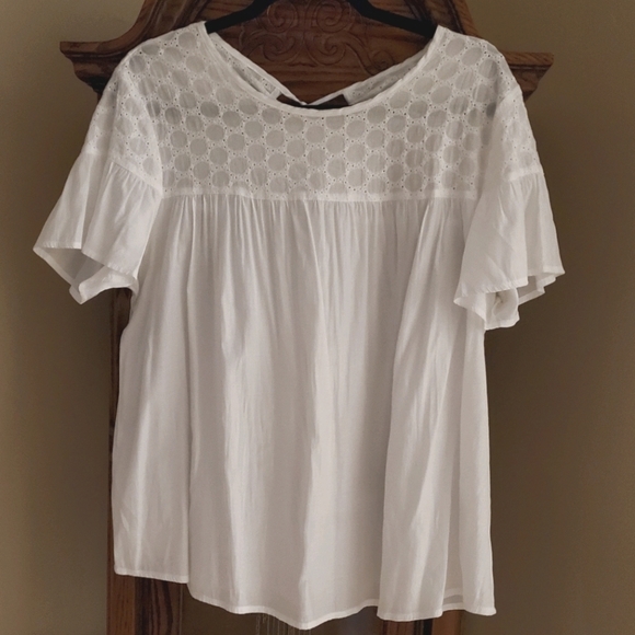 SHEIN Women's Tie Back Short-sleeved Tunic - Picture 4 of 8